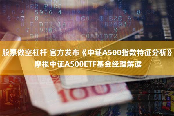 股票做空杠杆 官方发布《中证A500指数特征分析》 摩根中证A500ETF基金经理解读