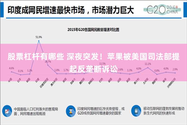 股票杠杆有哪些 深夜突发！苹果被美国司法部提起反垄断诉讼