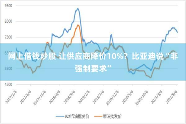 网上借钱炒股 让供应商降价10%？比亚迪说“非强制要求”