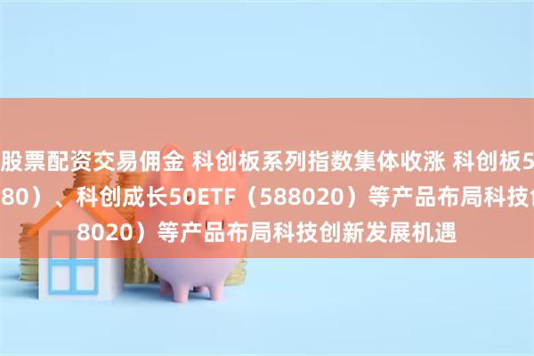 股票配资交易佣金 科创板系列指数集体收涨 科创板50ETF（588080）、科创成长50ETF（588020）等产品布局科技创新发展机遇