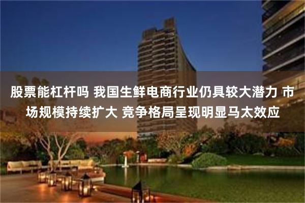 股票能杠杆吗 我国生鲜电商行业仍具较大潜力 市场规模持续扩大 竞争格局呈现明显马太效应